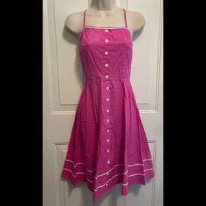 Windsor Pink Polka Dot Dress